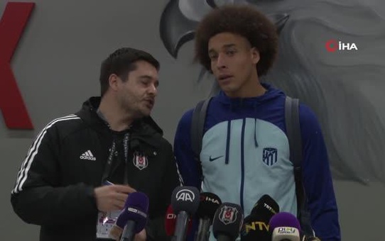 Axel Witsel: 'O insanlara yardım etmeye geldik'