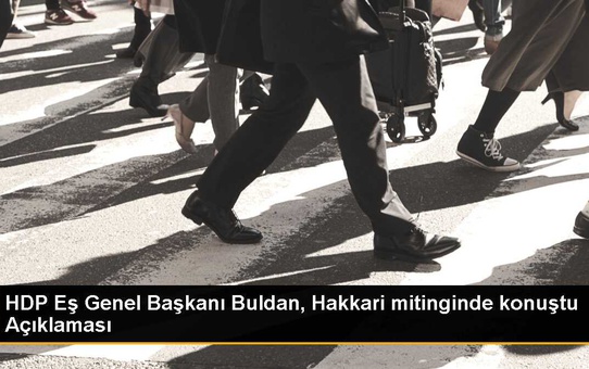 HDP Eş Genel Başkanı Pervin Buldan: Değişim ve dönüşümün esas neferleri gençlerdir