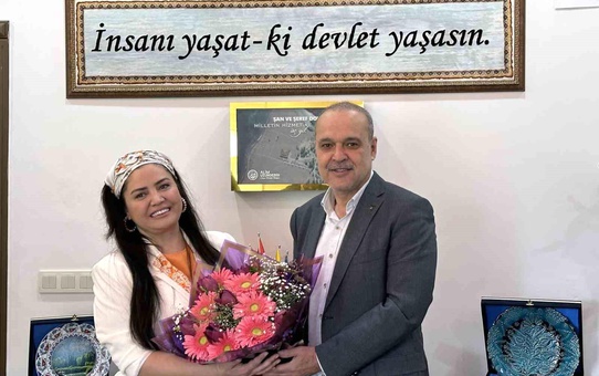 MHP adayı Balcı Ortaca Belediye Başkanı Uzundemir'i ziyaret etti