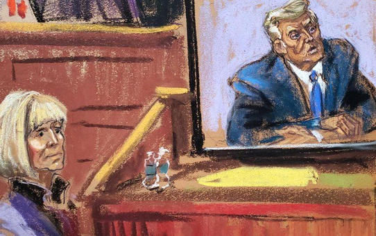 Trump ifadesinde, kendisini tecavüzle suçlayan yazar E. Jean Carroll'ı eski eşiyle karıştırdı