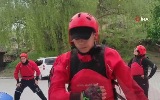 Yozgatın ilk ve tek rafting takımı Türkiye ikincisi oldu