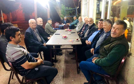 İnhisar Belediye Başkanı Mehmet Kepez Tarpak Köyü'nü ziyaret etti