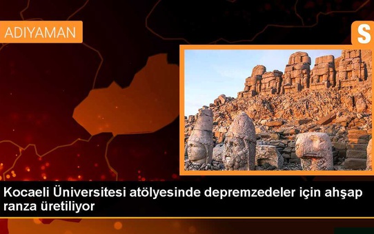 KOÜ atölyesinde depremzedeler için ranza üretimi başladı