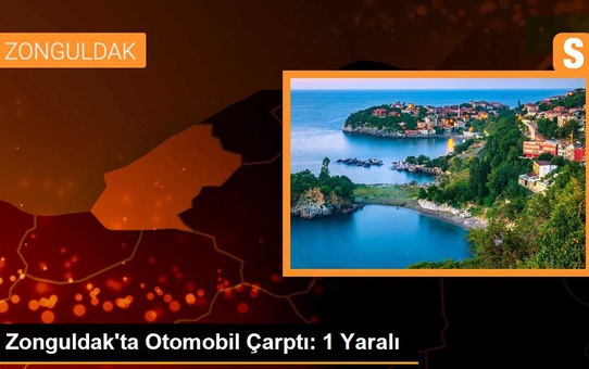 Zonguldak'ta Otomobil Çarptı: 1 Yaralı