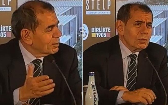 Dursun Özbek, sorusuna sinirlendiği gazeteciye, 'Yarın görüşeceğiz' yanıtını verdi
