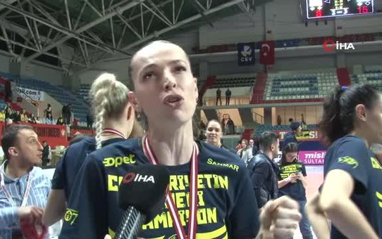 Fenerbahçe Kadın Voleybol Takımı 6. şampiyonluğuna ulaştı