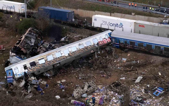 Yunanistan'da Tren Faciası Davası Açıldı