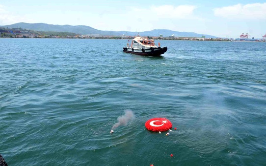 Gemport Limanında Kılavuz Kaptanlar Haftası ve Meslek Şehitlerini Anma Töreni Yapıldı