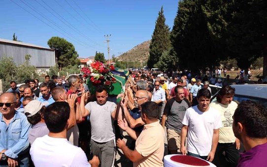 Marmaris Belediyesi zabıta personeli son yolculuğuna uğurlandı