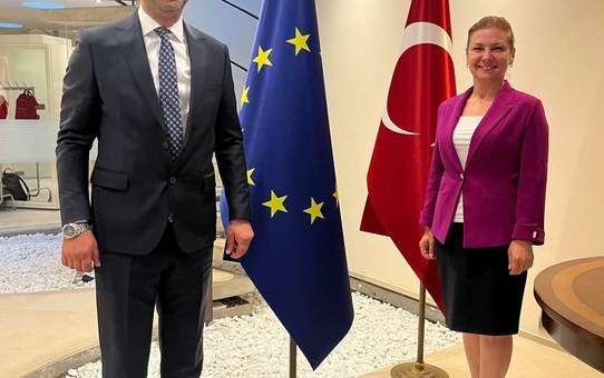 Safranbolu Belediye Başkanı Elif Köse, BM ve Yerel Yönetimler Dünya Teşkilatı Toplantısı için Brüksel'e gitti