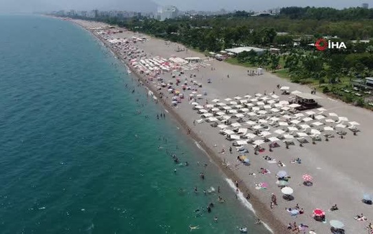 Bayram tatili sahillere yansıdı, yoğunluk ikiye katlandı
