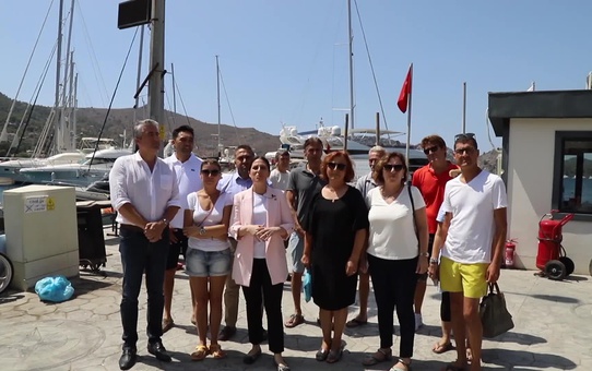 CHP Milletvekili Gizem Özcan, Marmaris'teki Tekne Bağlama İskelesi'nin kapasitesinin artırılmasına tepki gösterdi