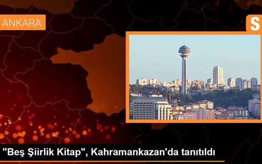 Şairlerin ortak kitap girişimi Kahramankazan'da tanıtıldı