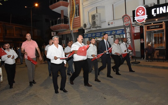Germencik'te 15 Temmuz Demokrasi ve Milli Birlik Günü etkinlikleri düzenlendi