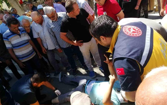 Burdur'da motosiklet kazası: Bir kişi yaralandı