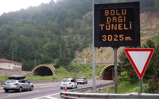 Bolu Dağı Tüneli İstanbul istikametine doğru uzatılacak
