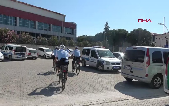 Osmaniye'de Bisikletli Polis Timi Göreve Başladı