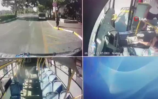 Sınava geç kalan öğrenciyi otobüs şoförü yetiştirdi