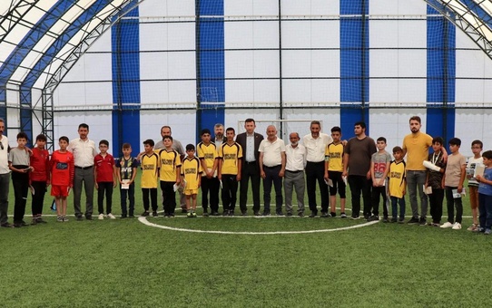 Erzincan'da Yaz Kuran Kursları Futbol Turnuvası Sona Erdi