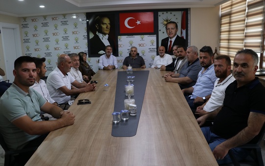 AK Parti Yerel Yönetimler Başkan Yardımcısı Ali İnci, Samsun'un Havza ilçesinde ziyaretlerde bulundu