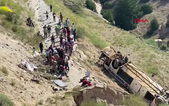 Kars'ta otobüs kazasında ölü sayısı 8'e yükseldi