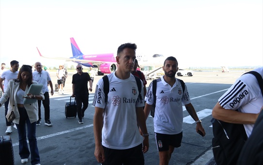 Beşiktaş, Tirana'ya geldi