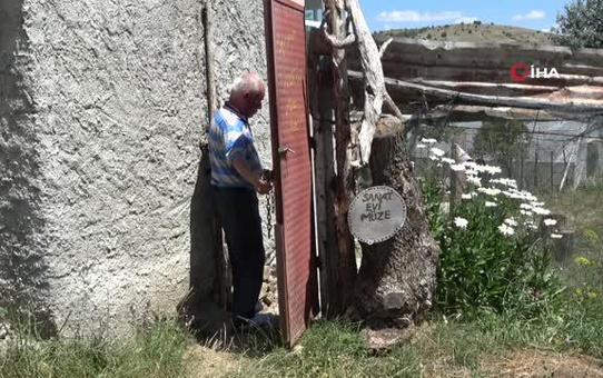Gümüşhane'de ağaç kökleri usta ellerde sanata dönüşüyor