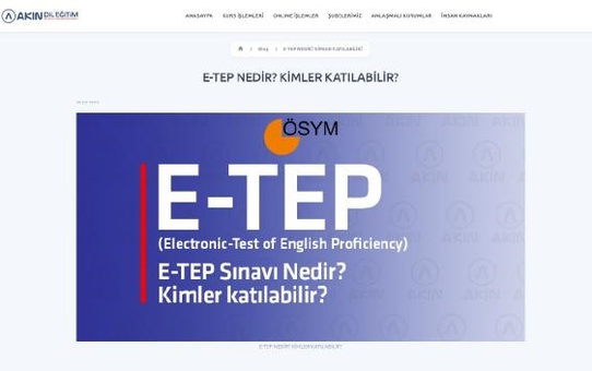 ÖSYM, İngilizce Yeterlilik Testi'nin Pilot Uygulamasını Gerçekleştirdi