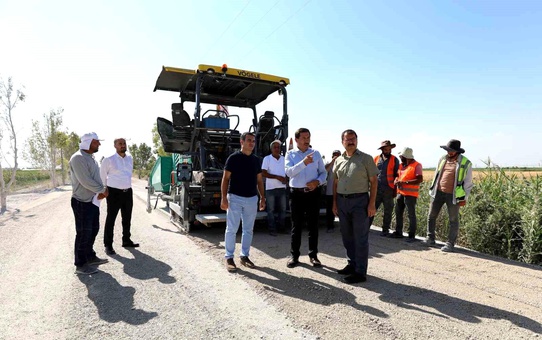 Konya'da 7,5 kilometrelik yol çalışması tamamlanıyor