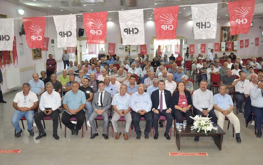 CHP Gümüşhacıköy İlçe Kongresi'nde Kudret Taştan İlçe Başkanı Seçildi