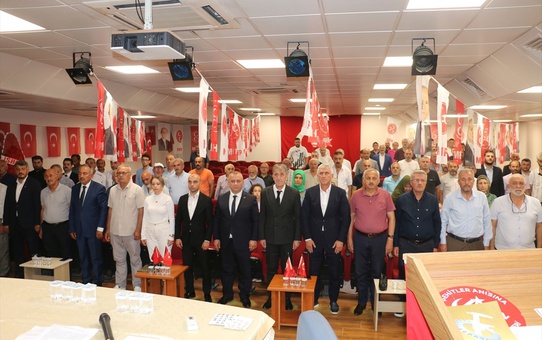 MHP Of İlçe Başkanlığına Hüseyin Ayaz yeniden seçildi