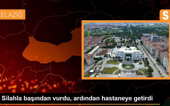 Silahla başından vurdu, ardından araçla hastaneye getirdi
