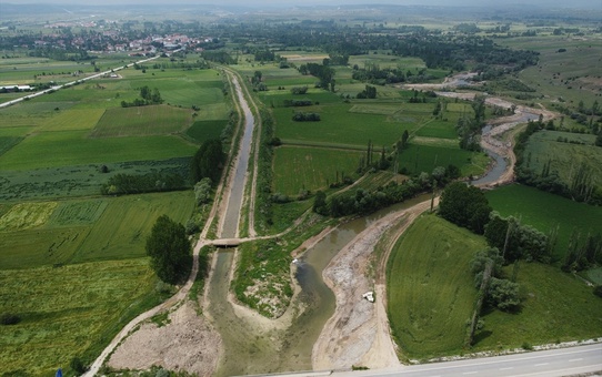Kütahya'da Kocaçay'da ıslah çalışmaları tamamlandı