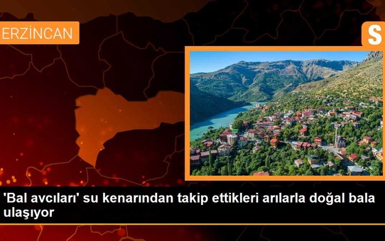 'Bal avcıları' su kenarından takip ettikleri arılarla doğal bala ulaşıyor