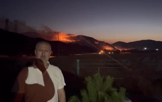 Kahramanmaraş Göksun'da Orman Yangını Çıktı