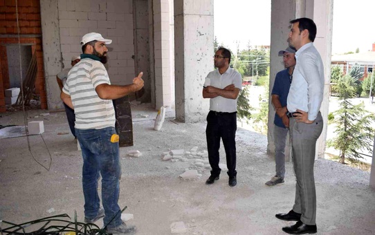 İscehisar'da Yeni Hükümet Konağı İnşaatı Sona Yaklaşıyor