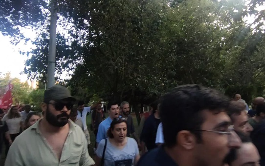 Tip Kocaeli İl Örgütü'nün 'Can İçin Adalet Buluşması'nın Yasaklanması Protesto Edildi. Erkan Baş: 'Bu Kararı Bir İbret Vesikası Olarak Saklayacağız'