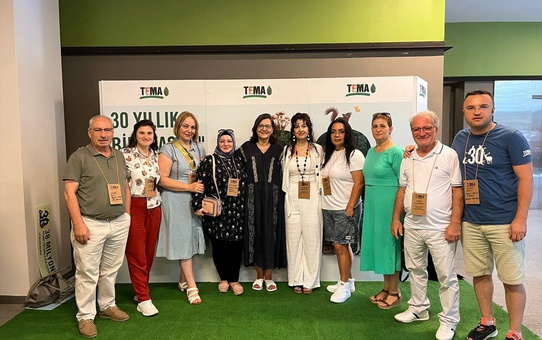TEMA Vakfı Saha Koordinasyon Toplantısı'nda Samsun ekibi ödül kazandı