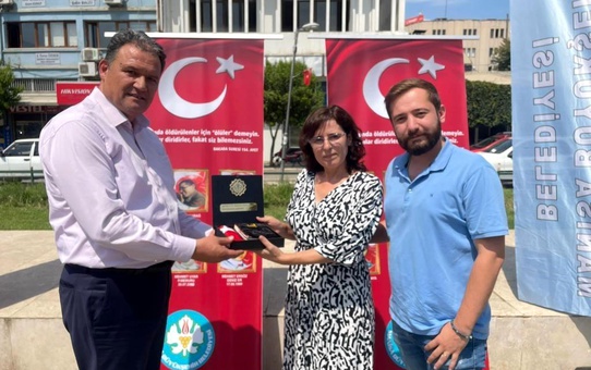 Salihli'de şehitler için anma programı düzenlendi