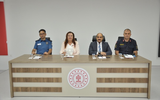 Gümüşhacıköy'de Ağustos Ayı Muhtarlar Toplantısı Gerçekleştirildi