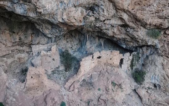 Burdur'da Tarihi Manastırın Tahribatı Görüntülendi