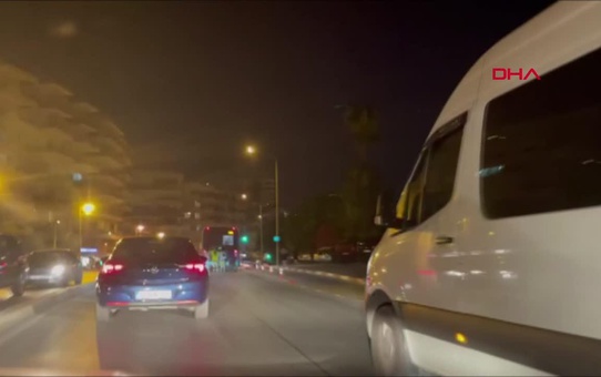 Antalya'da Patenli Gençlerden Tehlikeli Yolculuk