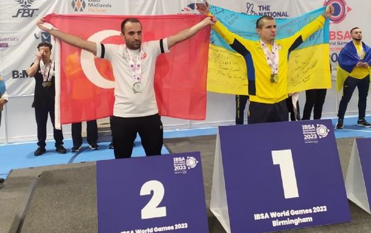 Görme Engelli Sporcudan Dünya İkinciliği
