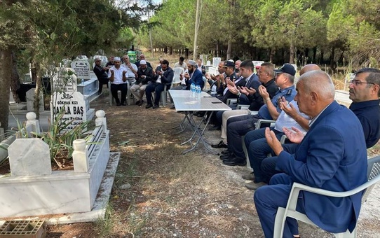 Samsun'da şehit Savaş Topal kabri başında anıldı
