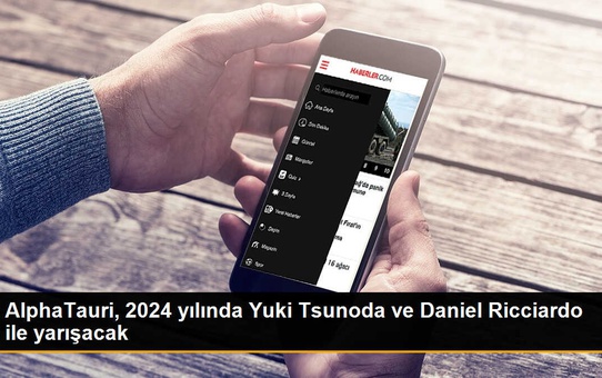 AlphaTauri, 2024'te Yuki Tsunoda ve Daniel Ricciardo ile yarışacak