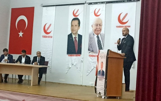 Yeniden Refah Partisi Ovacık Olağan Kongresi yapıldı