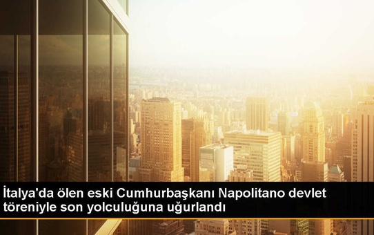 İtalya'da Eski Cumhurbaşkanı Napolitano Devlet Töreniyle Uğurlandı