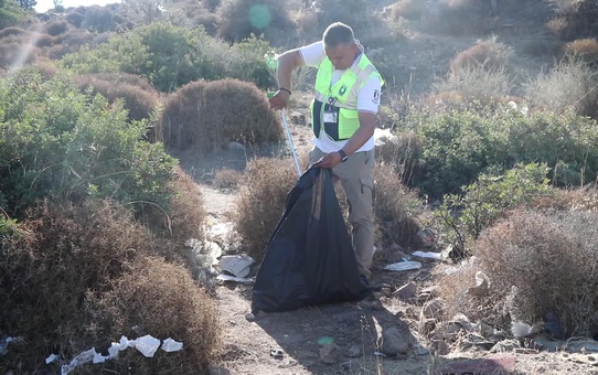 Bodrum Belediyesi Gümbet Mahallesi'nde Temizlik Çalışmalarına Devam Ediyor