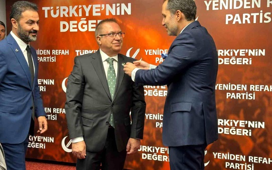 Malatya Akçadağ Belediye Başkanı Ali Kazgan, Yeniden Refah Partisi'ne katıldı