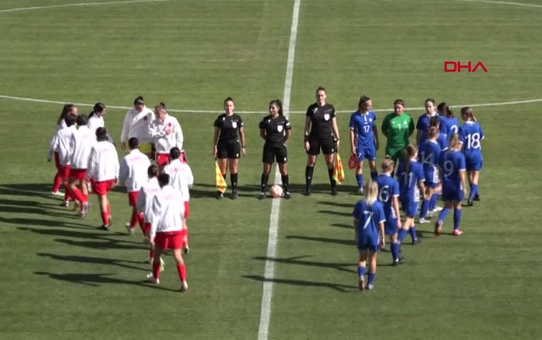 U17 Kız Futbol Milli Takımı Moldova'yı 6-2 Yendi
